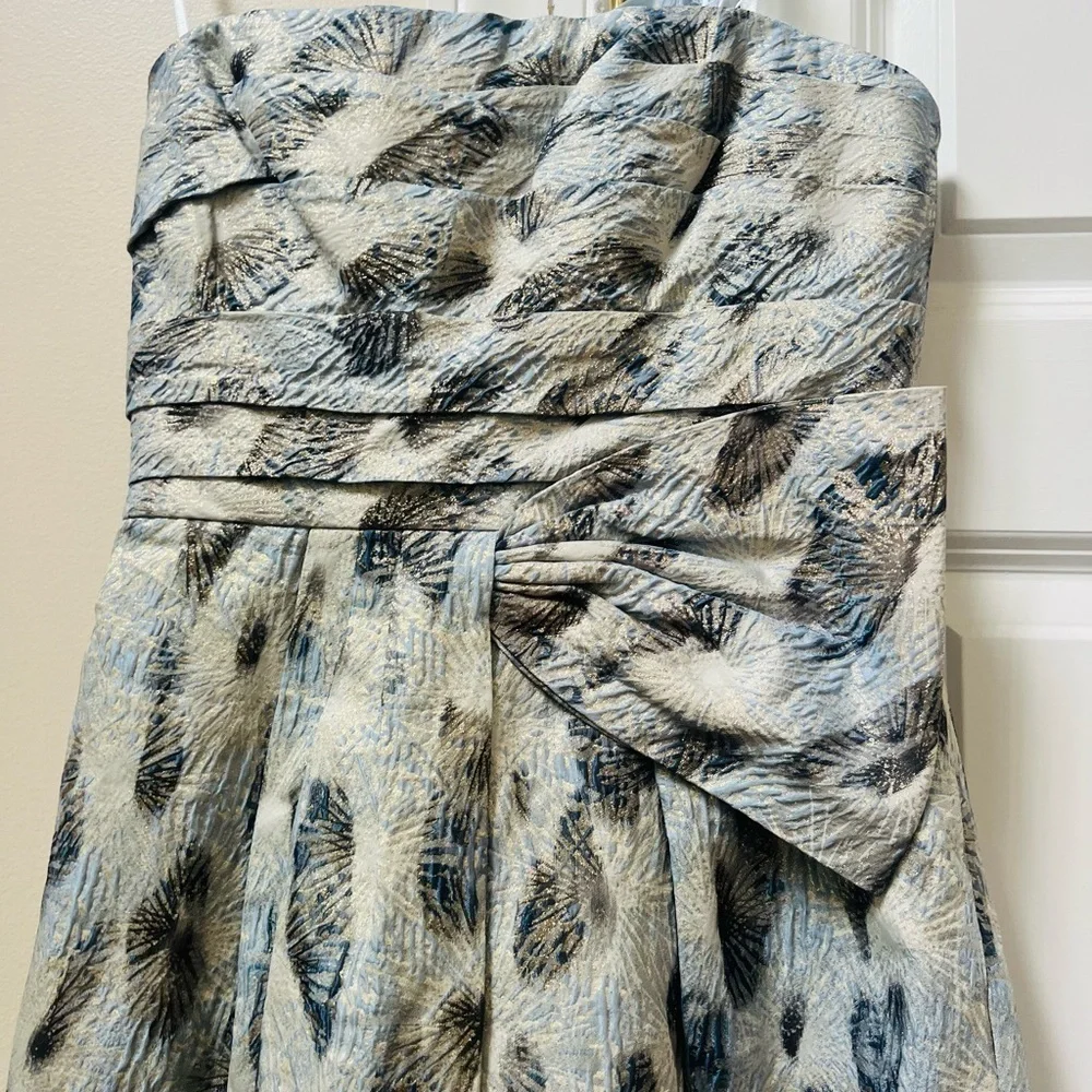 BCBGMaxAzria Haze Silver Dress - Picture 2 of 7